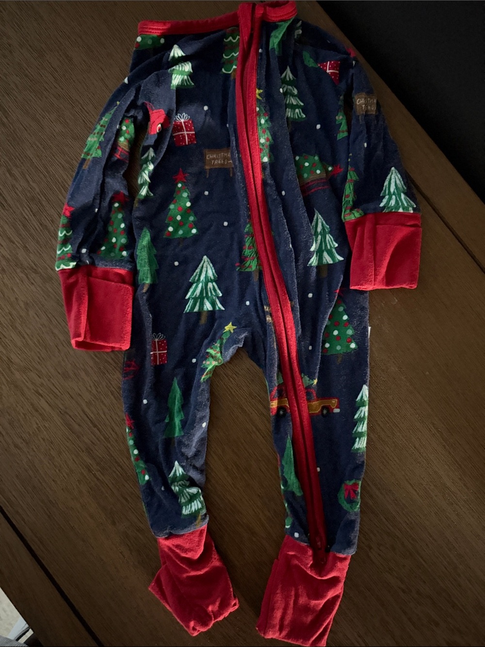 Little Sleepies Tree Traffic Zippy 0-3 Months